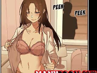 Tjej vän sexig anime från tecknat-manytoon.com