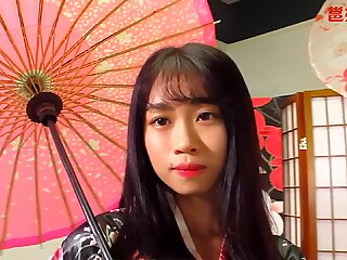 Japonky kimono bondáž punčochy foot fetiš